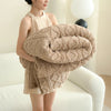 Plush Coral Fleece Blanket – Soft & Warm Throw for Bed, Sofa & Travel