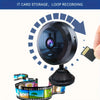 Compact WiFi Security Camera with Night Vision
