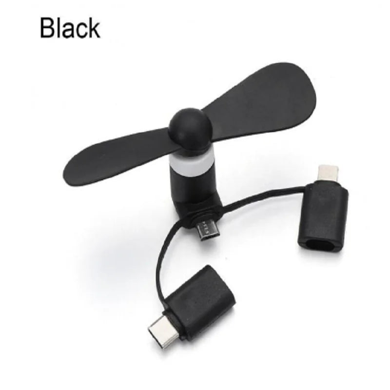 Portable Clip-On Phone Cooling Fan