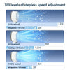Portable High-Speed Rechargeable Handheld Fan with LED Display