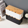 Holz-Kabelmanagementbox
