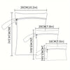 A diagram showing the dimensions of a reusable waterproof wet bag set with hanging hooks.