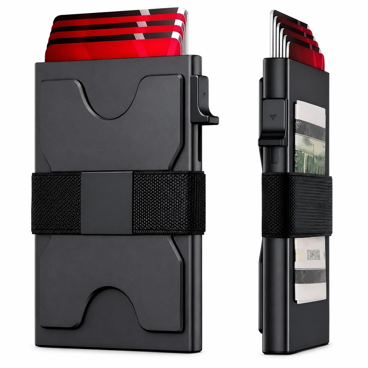 Slim RFID Blocking Aluminum Card Holder Wallet