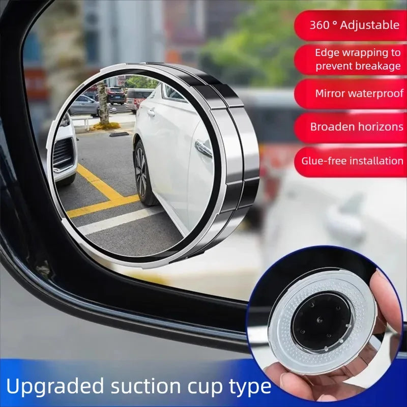 360° Adjustable Car Blind Spot Mirror (2 Pack)