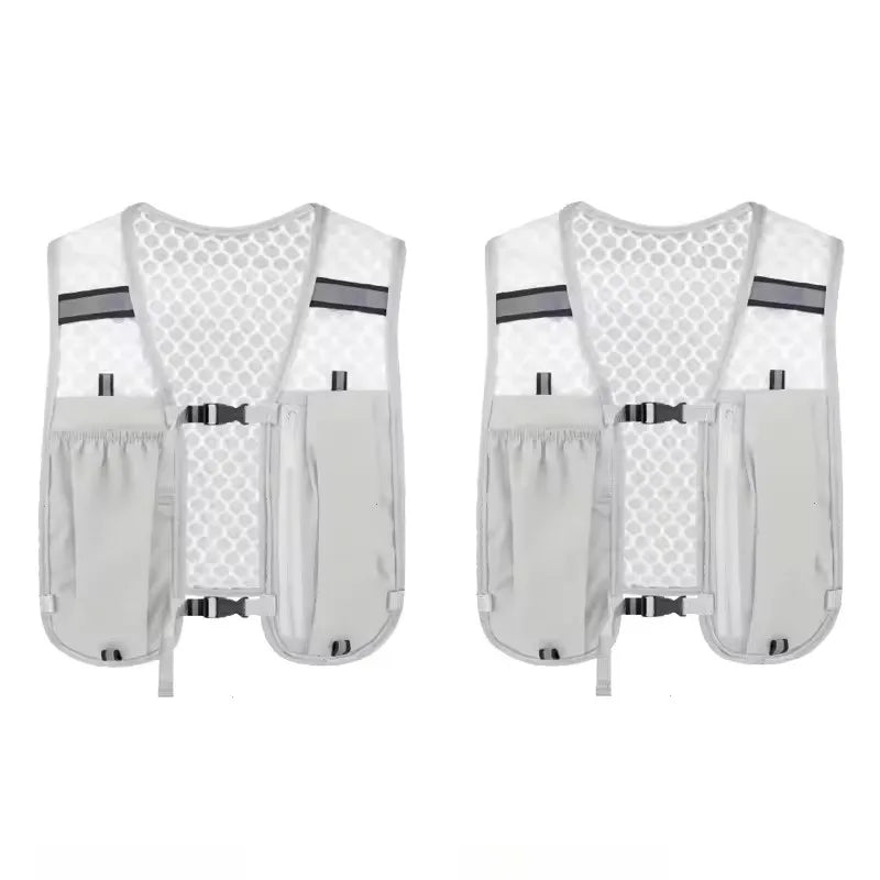 Featherlight Hydration Vest with Reflective Trim and Phone Pocket