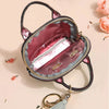 Mini Leather-Look Coin Purse with Keychain