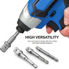 Impact Driver Socket Adapter Set with Hex Shank Extension
