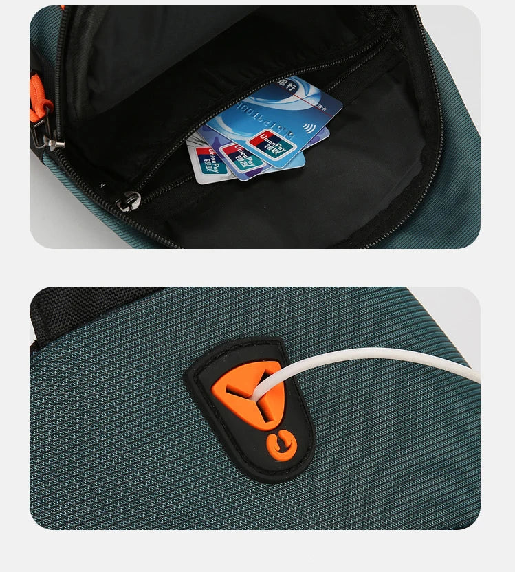 Large Capacity One-Shoulder Crossbody Sling Bag for Daily Commute