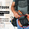 Heavy-Duty Padded Tool Belt Suspenders with Detachable Phone Holder