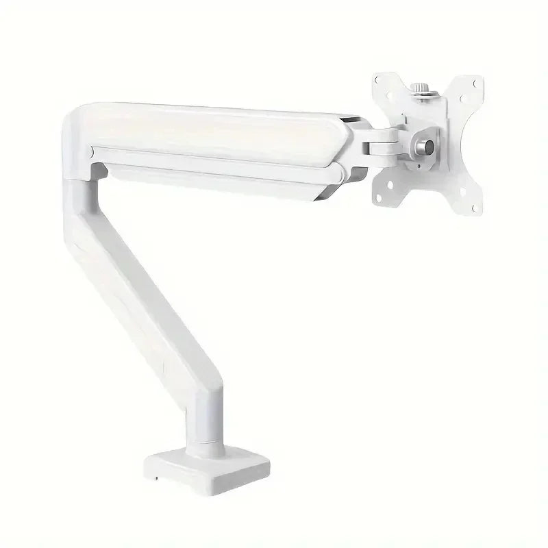 Height-Adjustable Single Monitor Desk Mount Arm