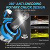 Dual-Color LED Headlight Bulbs with Fog Light Mode