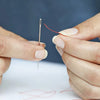 Stainless Steel Sewing Needle Set with Large Eyes