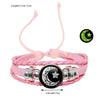 Sonnen- & Mond-Lederarmband-Set