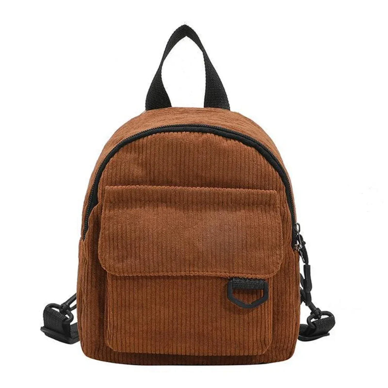 Mini Corduroy Backpack