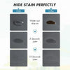 A set of non-slip mats designed to hide stains from water and coffee on a washer or dryer top.