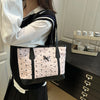 Sac Tote à Pois avec Nœud