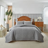 Lightweight Quilted Bedspread Set with Cloud Pattern