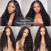 Pre-Parted Water Wave Human Hair Extensions