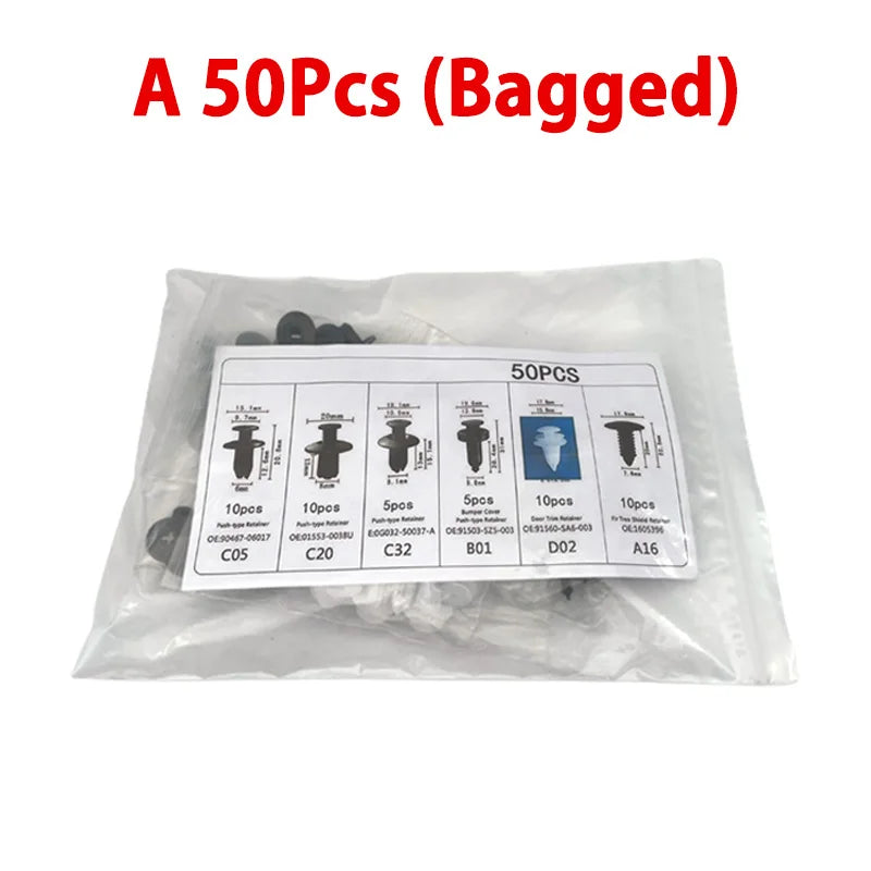 Versatile Automotive Clip and Fastener Assortment Kit