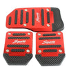 Aluminum Alloy Anti-Slip Pedal Set for Manual Transmission Vehicles
