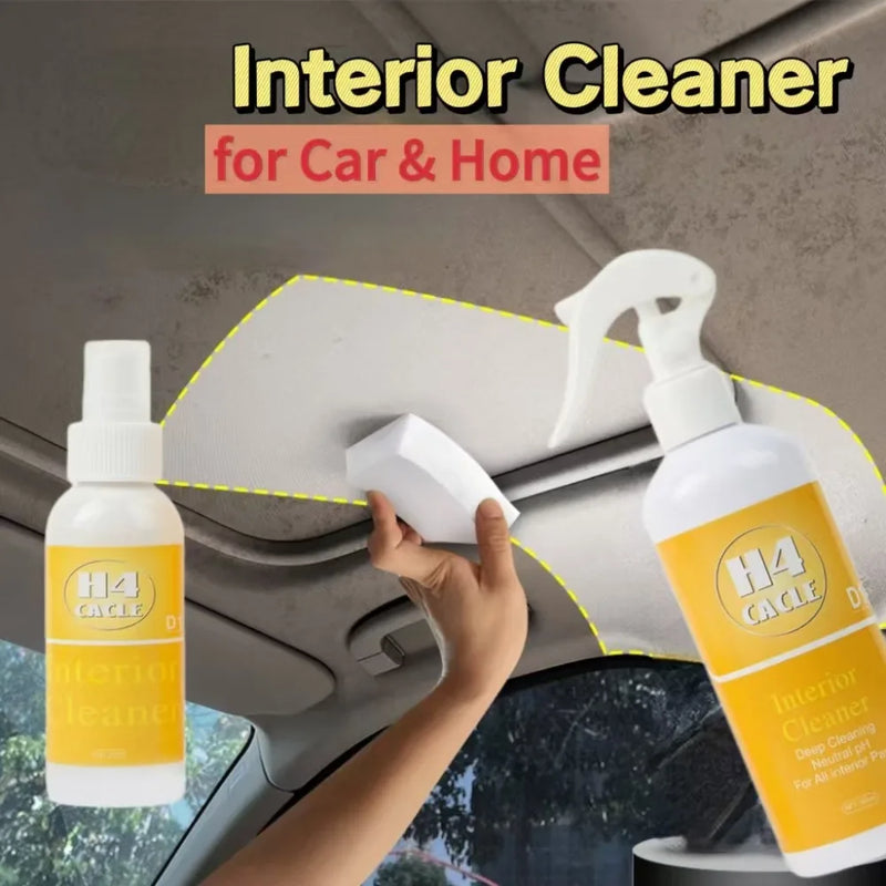 Spray Nettoyant Intérieur Voiture pour Sièges, Cuir & Tableau de Bord