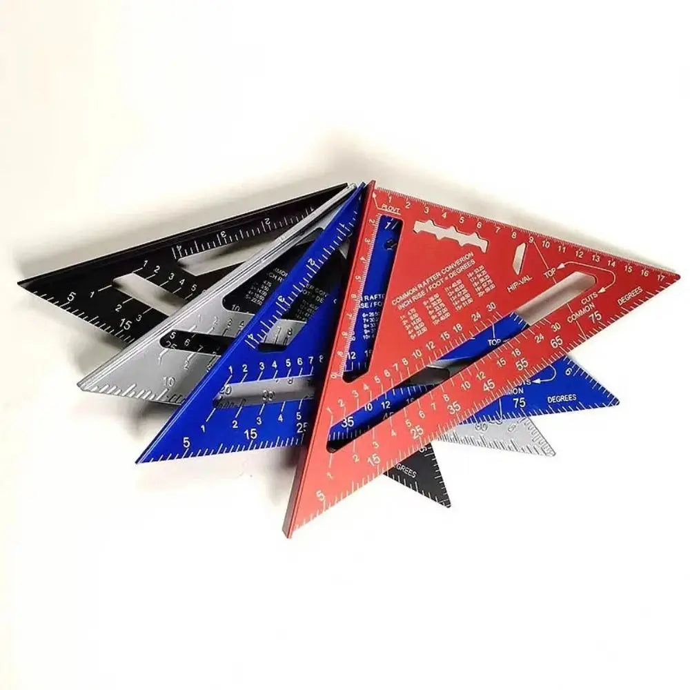 7-Inch Aluminum Alloy Triangle Speed Square Ruler
