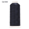 80-Color Polyester Embroidery Thread Set with Large 4000m Spools