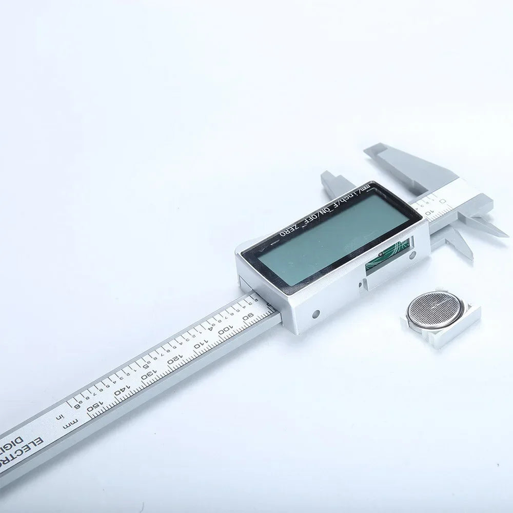 Digital Vernier Caliper 6-Inch with Large LCD Display