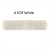 A rectangular white silicone faucet drain mat for kitchen and bathroom countertop protection.