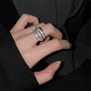 Multi-Layer Rhinestone Ring