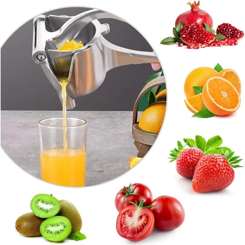 Manual Citrus Juicer – Heavy-Duty Aluminum Squeezer