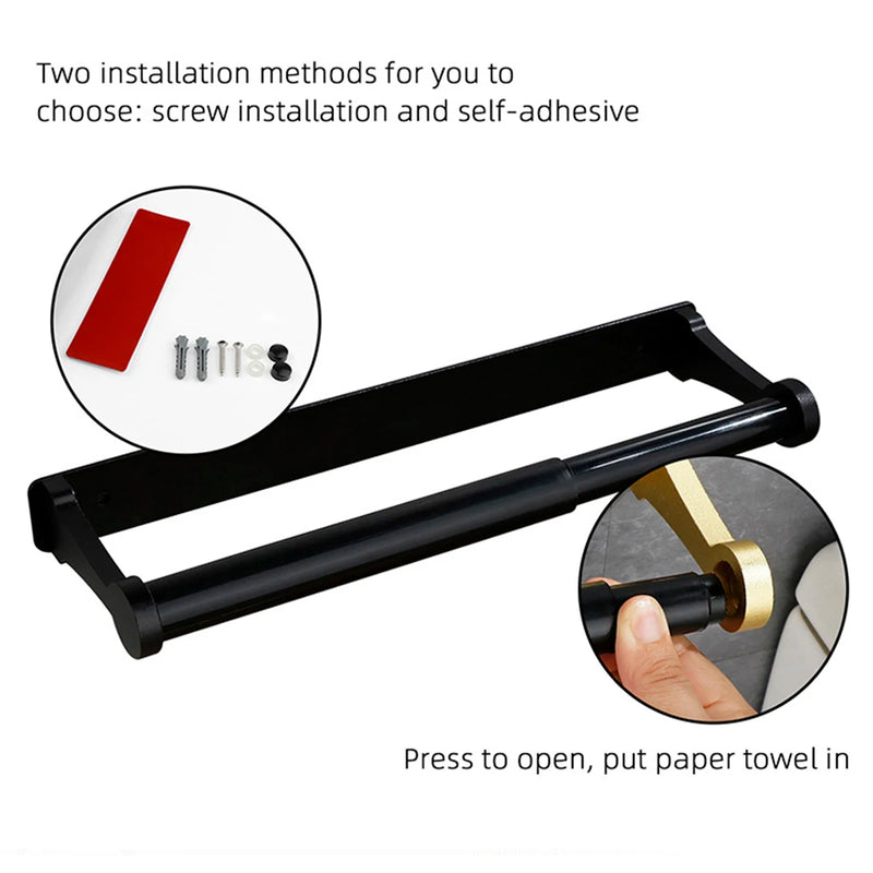 Under-Cabinet Paper Towel Holder