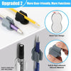 Self-Adhesive Silicone Pen Holder for Desk Organization