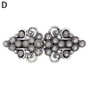 Vintage silver swirl clip for holding cardigans and shawls