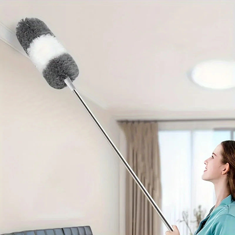 Extra-Long Retractable Duster with Flexible Head