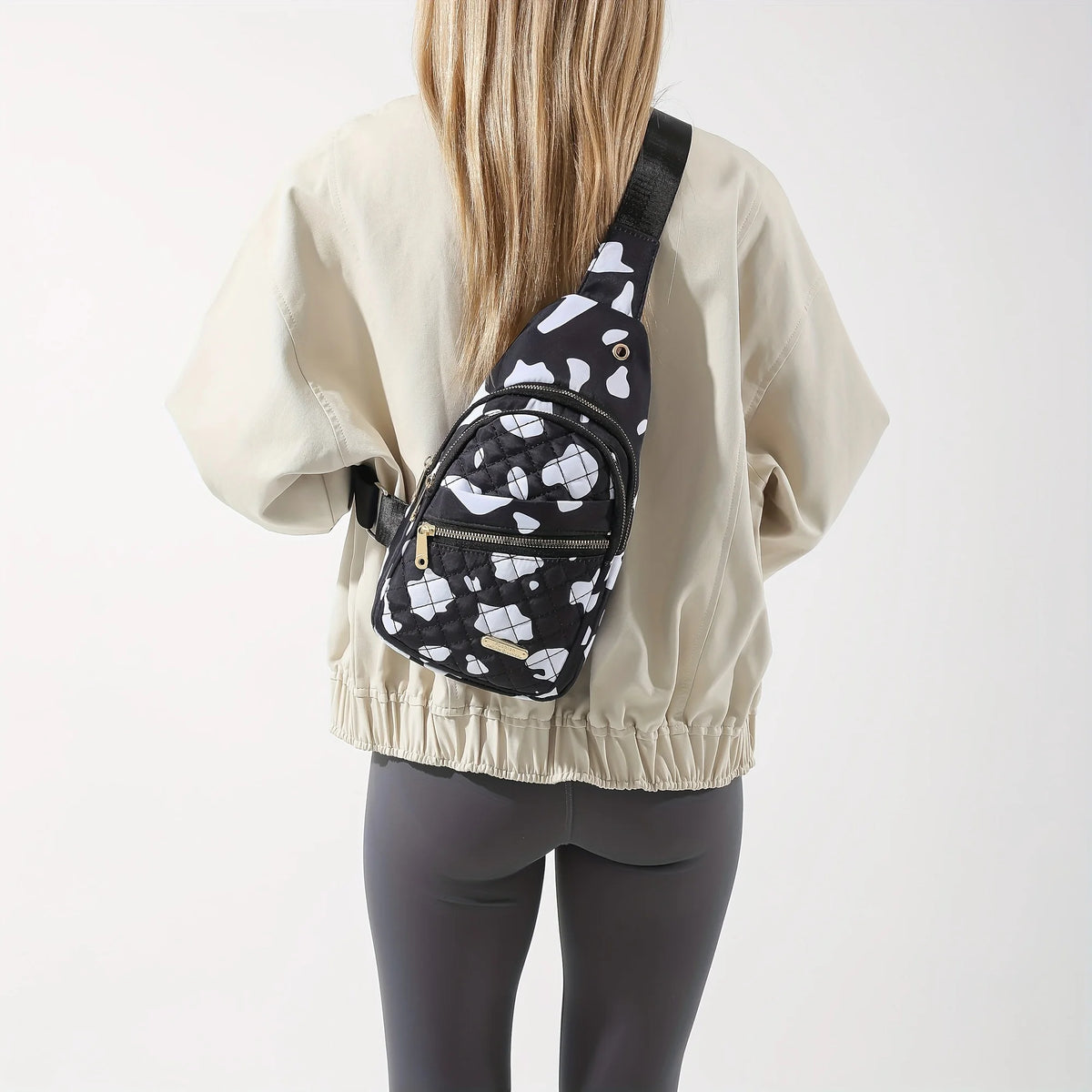 Quilted Crossbody Sling Bag for Women