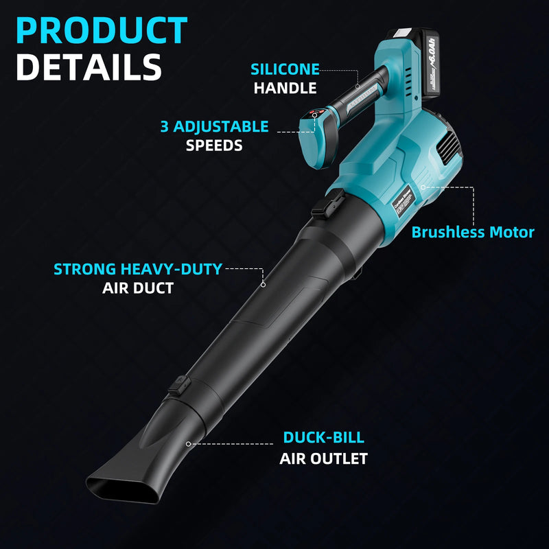 Cordless Brushless Air Blower for 18V Batteries