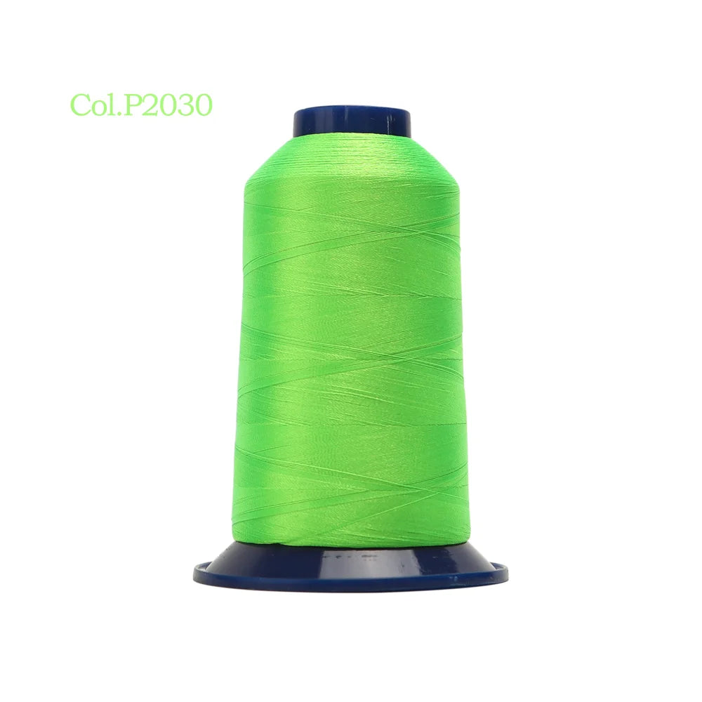 High-Tenacity Polyester Embroidery Thread (120D/2, 40wt) for Home & Industrial Machines