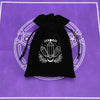Black Velvet Tarot Card Storage Bag