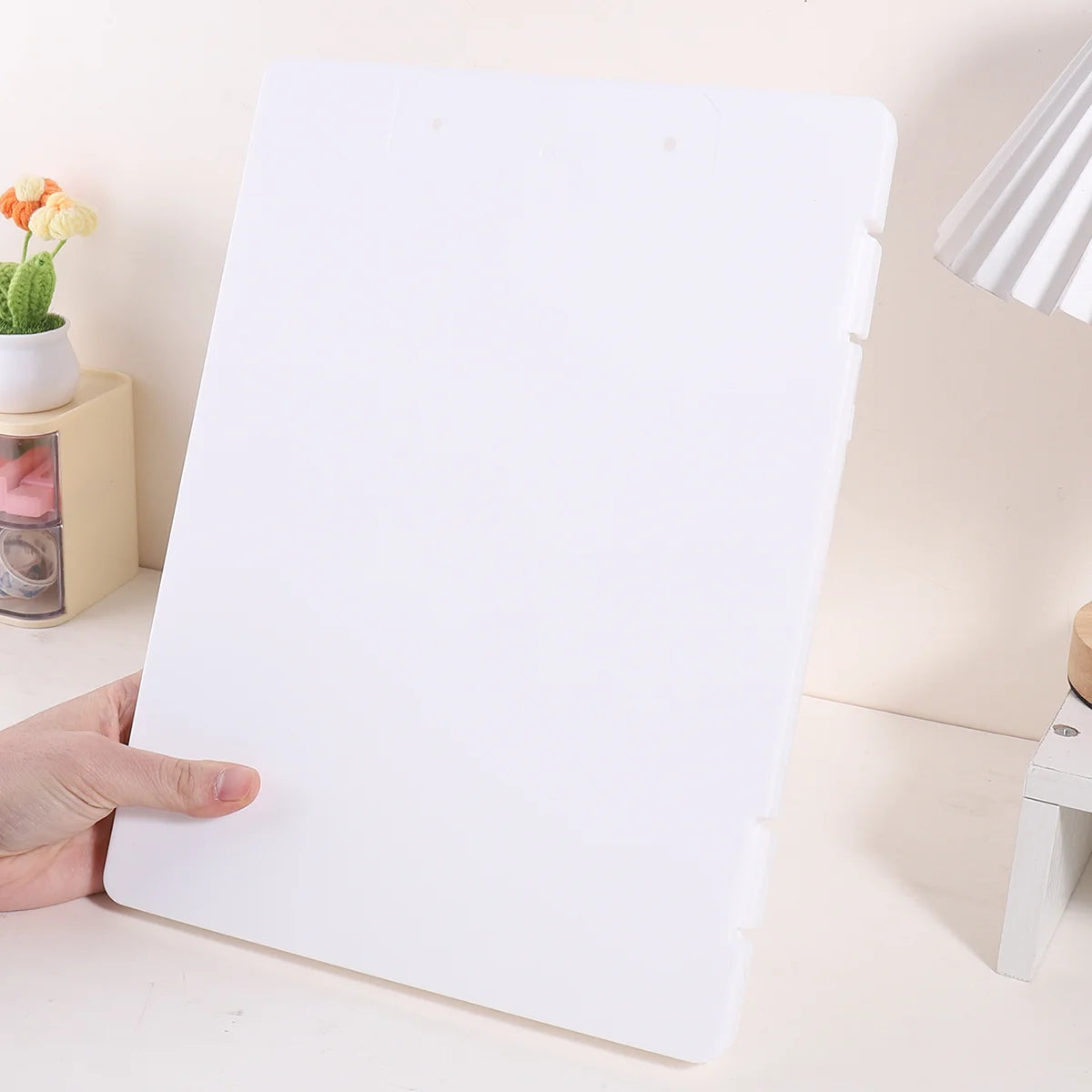 2-in-1 A4 Writing Board & Document Storage Box
