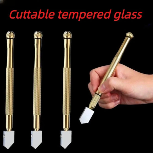 Precision Glass & Tile Cutter with Ergonomic Handle