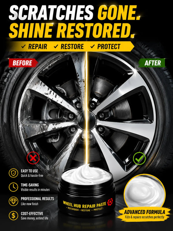 Wheel Rim Scratch Repair Paste