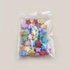 Star-Shaped Acrylic Loose Beads for Jewelry Making (9mm, 50-Piece Set)