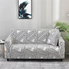 Floral Print Stretch Sofa Cover with Elastic Edge