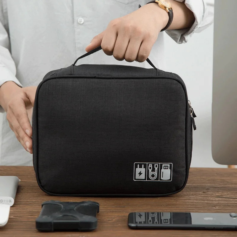 Portable Waterproof Cable Storage Pouch