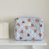 Striped Bear Large-Capacity Makeup Bag