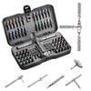Magnetic Ratchet Screwdriver Set with Detachable T-Handle