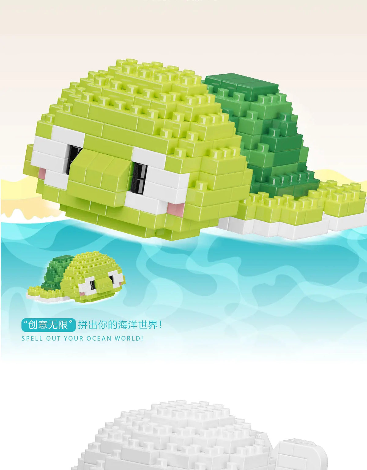 Penguin 3D Mini Building Block Set