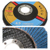 A view of a 60# T29 grit grinding disc for an angle grinder, showing the disc and mounting hardware.