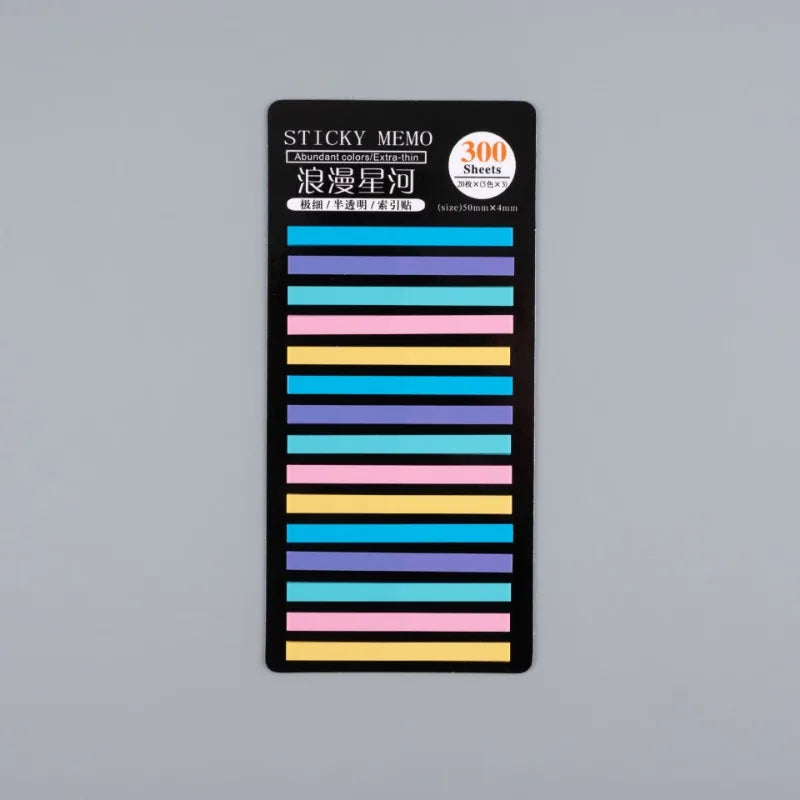 Self-Adhesive Index Tabs & Page Markers